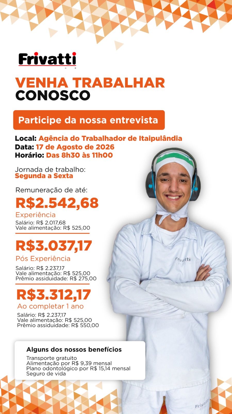 Imagem da vaga Vagas FRIVATTI